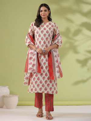Anekha Women Kurti Pant Dupatta Set