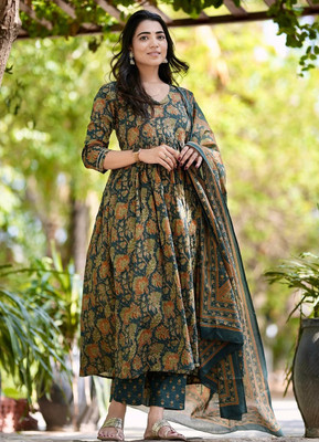 Divastri Women Kurta Pant Dupatta Set