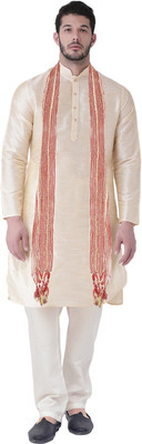 SG LEMAN Men Kurta Pyjama Dupatta Set