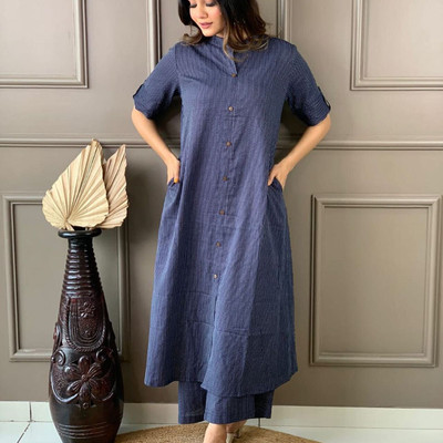 FABDCORZ Women Kurta Palazzo Set