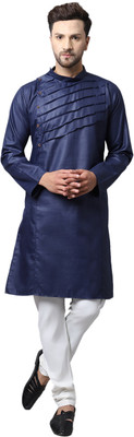 BANHUSSAIN Men Kurta Churidar Set