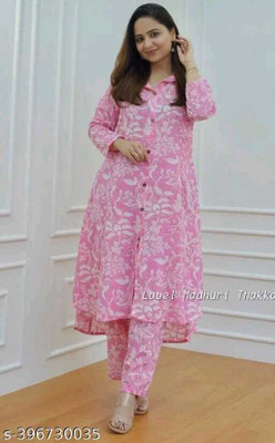 Sai Creation Women Kurti Pant Set