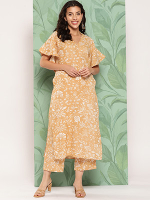 mokshi Women Kurta Palazzo Set
