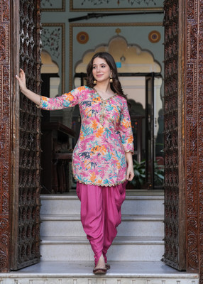TFP Women Kurta Dhoti Pant Set