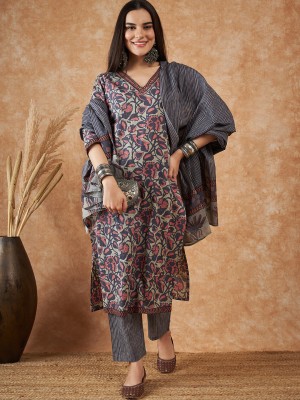 Sangria Women Kurta Pant Dupatta Set