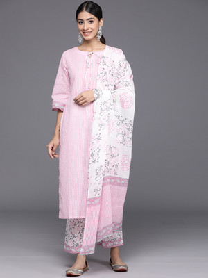 LIBAS Women Kurta Pant Dupatta Set