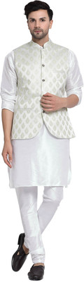 TS Lifestyle Men Kurta Pyjama Ethnic Jacket Set