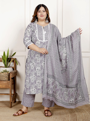 GYAPTI Women Kurta Pant Dupatta Set