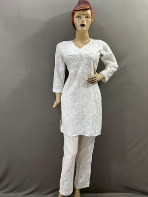 AMLIFESTYLE Women Kurti Pant Set