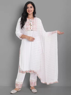 Koteshwar Women Kurta Pant Dupatta Set