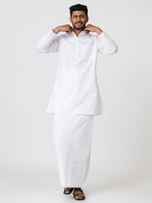 Ramraj Cotton Men Kurta Dhoti Set