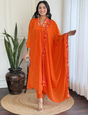 MOXTE Women Kurta Pant Dupatta Set