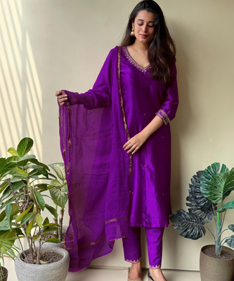 Divastri Women Kurta Pant Dupatta Set
