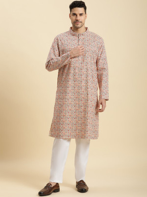STUFFIE LAND Men Kurta Pyjama Set