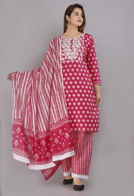 VISPI Women Kurta Pant Set