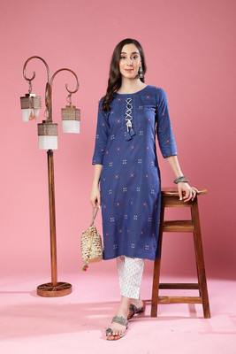 TRAHIMAM Women Kurta Pant Set