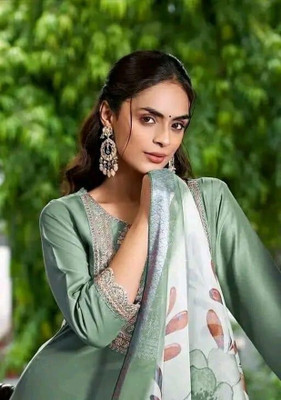 R4milA Embroidered Kurta, Trouser/Pant & Dupatta Set