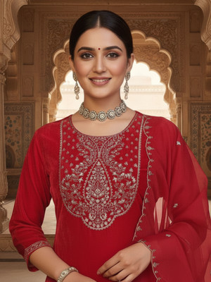 Royal Export Women Kurta Pant Dupatta Set