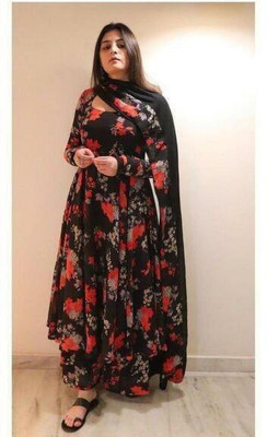 Shayona Collection Women Kurta Sharara Dupatta Set