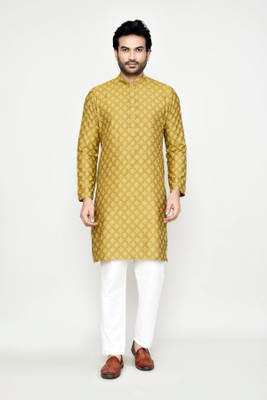 POLY2FAB Men Kurta Pyjama Set