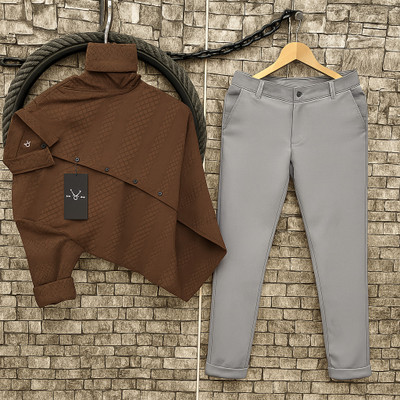 TorontoCN Men Shirt Pant Set