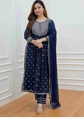 Teena Women Kurta Pant Dupatta Set