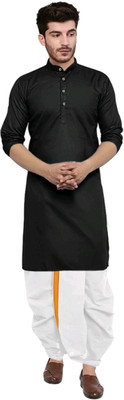 TRUST OUS Men Kurta Dhoti Set