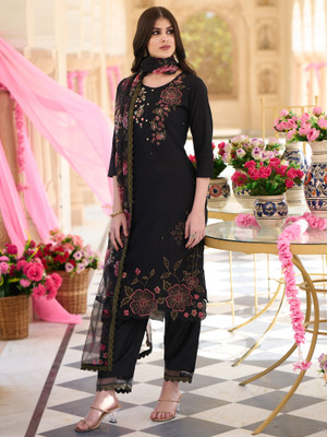 Indo Era Women Kurta Pant Dupatta Set