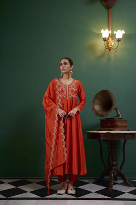 MOKOSH Women Kurta Pant Dupatta Set