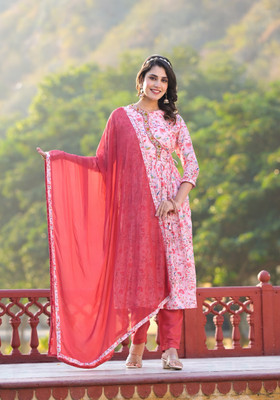 Pehrava Women Kurta Pant Dupatta Set