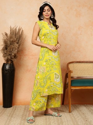 Gulmohar Jaipur Women Kurta Palazzo Set