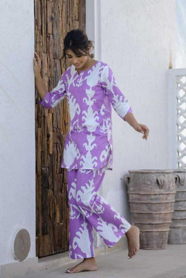 MISHA FASHION Tunic Pant Co-ords Set