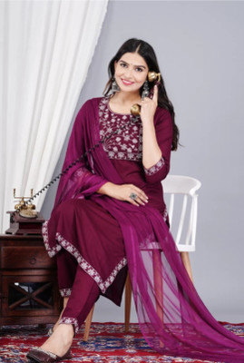 Raseshwari Women Kurti Pant Dupatta Set