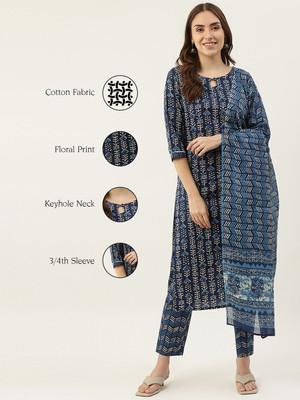 FIORRA Women Kurta Pant Dupatta Set
