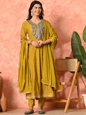 Sangria Women Kurta Pant Set