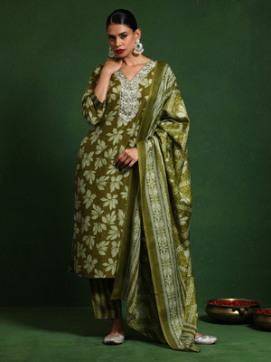 Aadvika Women Kurta Pant Dupatta Set