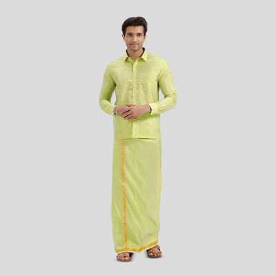 Uathayam Men Shirt Dhoti Set