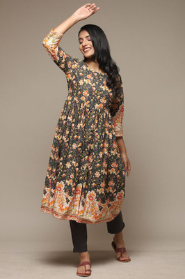 BIBA Women Kurta Pant Set