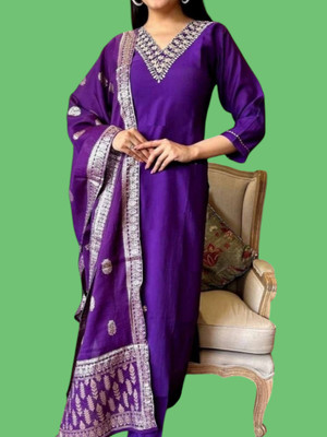 hiba fashion Women Kurta Pant Dupatta Set