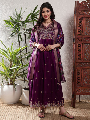 SHOPPING QUEEN Women Kurta Pant Dupatta Set