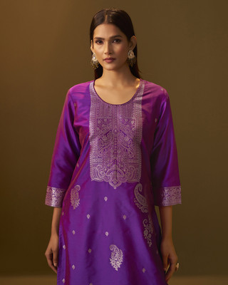 DRESOUL Women Kurta Pant Dupatta Set