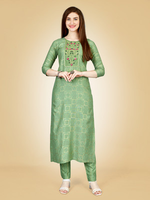 TARUNIPOSHAK Women Kurta Pant Set