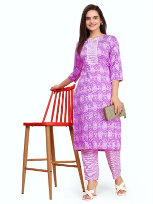 Diamoon Women Ethnic Top Pant Set