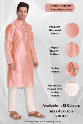 Koshin Men Kurta Pyjama Set