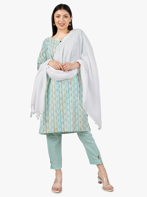 ACE COLLECTION Women Kurti Pant Dupatta Set