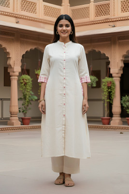 Samdwaal's Women Kurti Palazzo Set