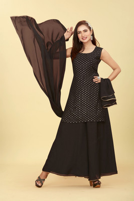 Odd by chansi Trendz Women Kurta Palazzo Dupatta Set