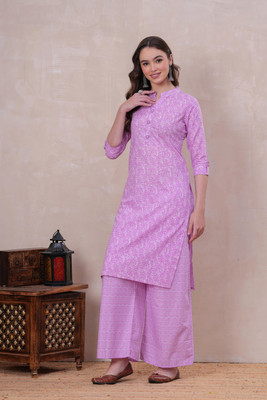 Highlight fashion export Women Kurta Palazzo Set