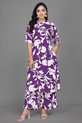RJ ENTERPRISE Women Kurta Palazzo Set