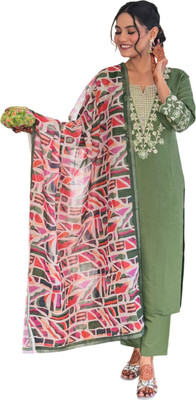 Atoxic Women Kurti Pant Dupatta Set